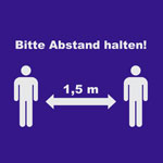 Abstand halten