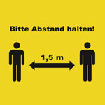 Abstand halten