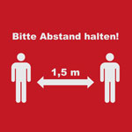 Abstand halten