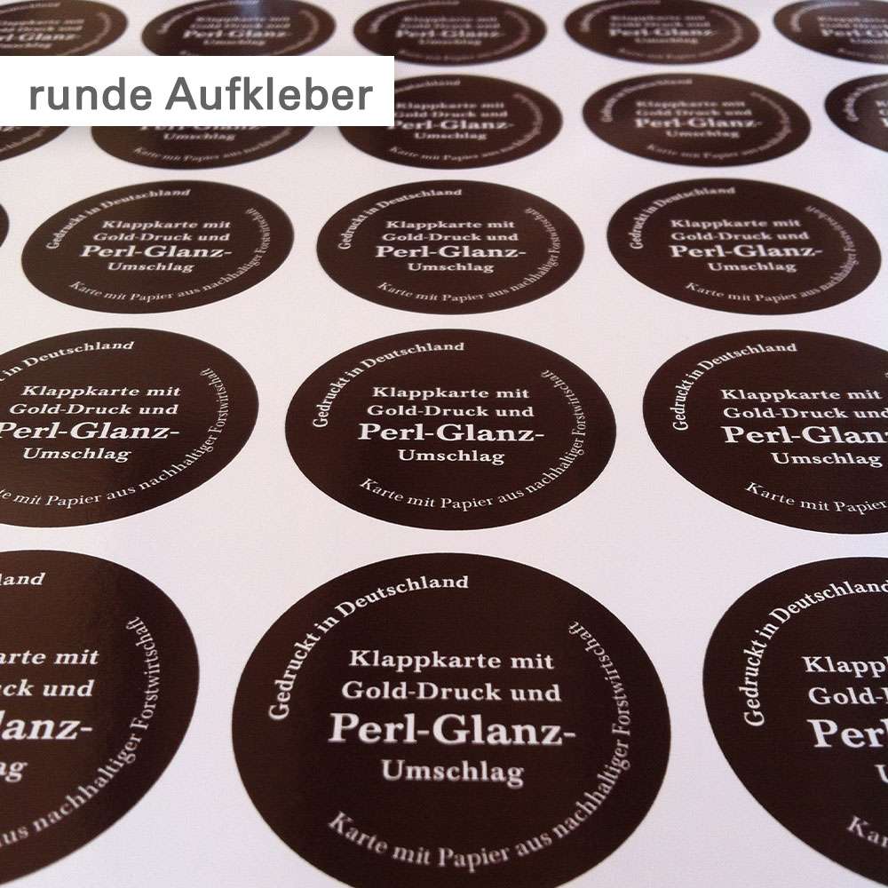 Etiketten rund: Individuelle Hingucker drucken Etiketten rund: Individuelle Hingucker drucken