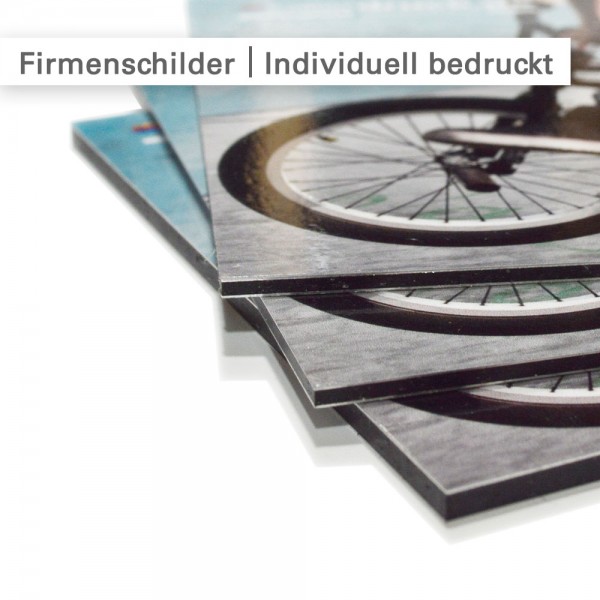 Firmenschilder: Werbeschilder für innen und außen Firmenschilder: Werbeschilder für innen und außen