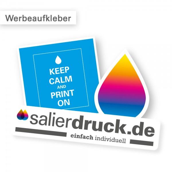 Werbeaufkleber individuell bedruckt Werbeaufkleber individuell bedruckt