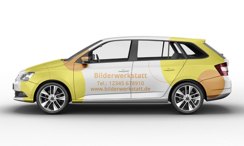 Autoaufkleber bedrucken, designen, Aufkleber für Auto online