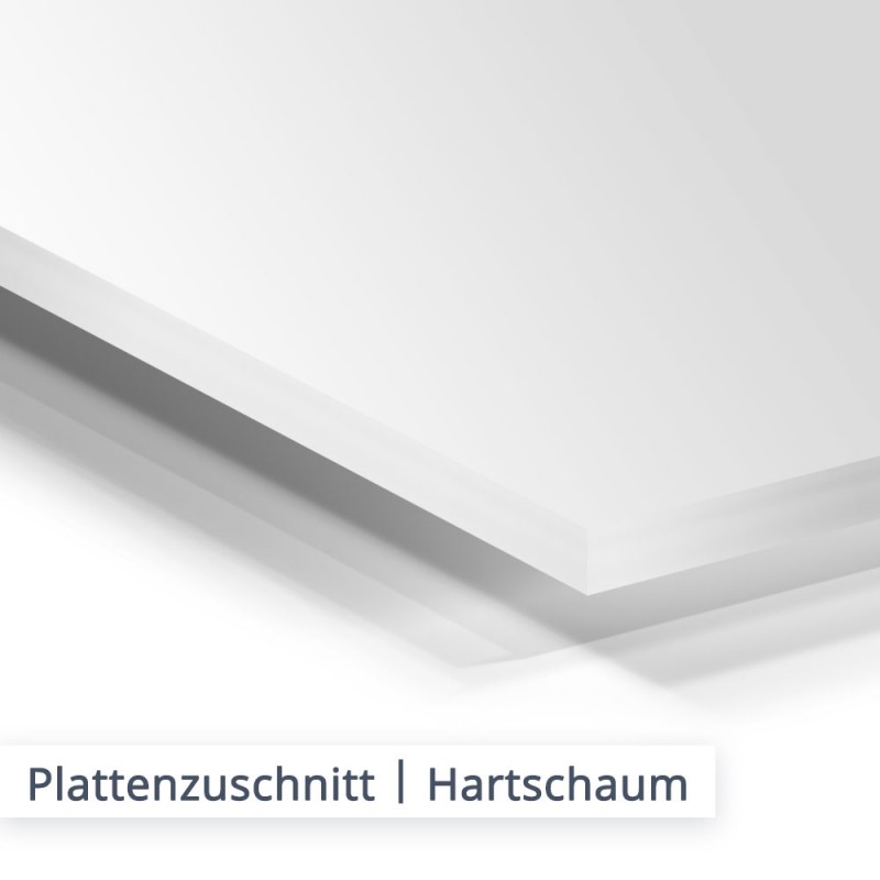 Hartschaumplatten bestehen aus aufgeschäumtem PVC-Material und sind besonders leicht und stabil. 