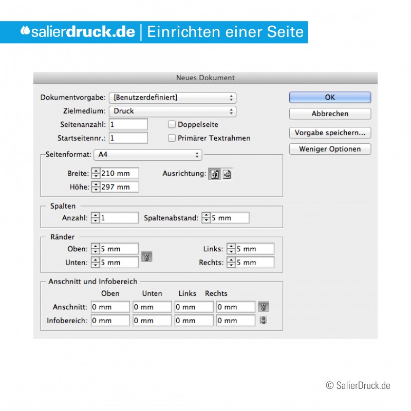 Gestaltungsraster anlegen – So gelingt's.