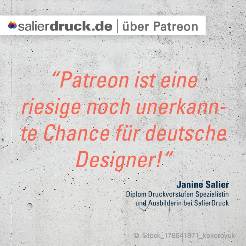 "Patreon ist eine riesige, noch unerkannte Chance für deutsche Designer."