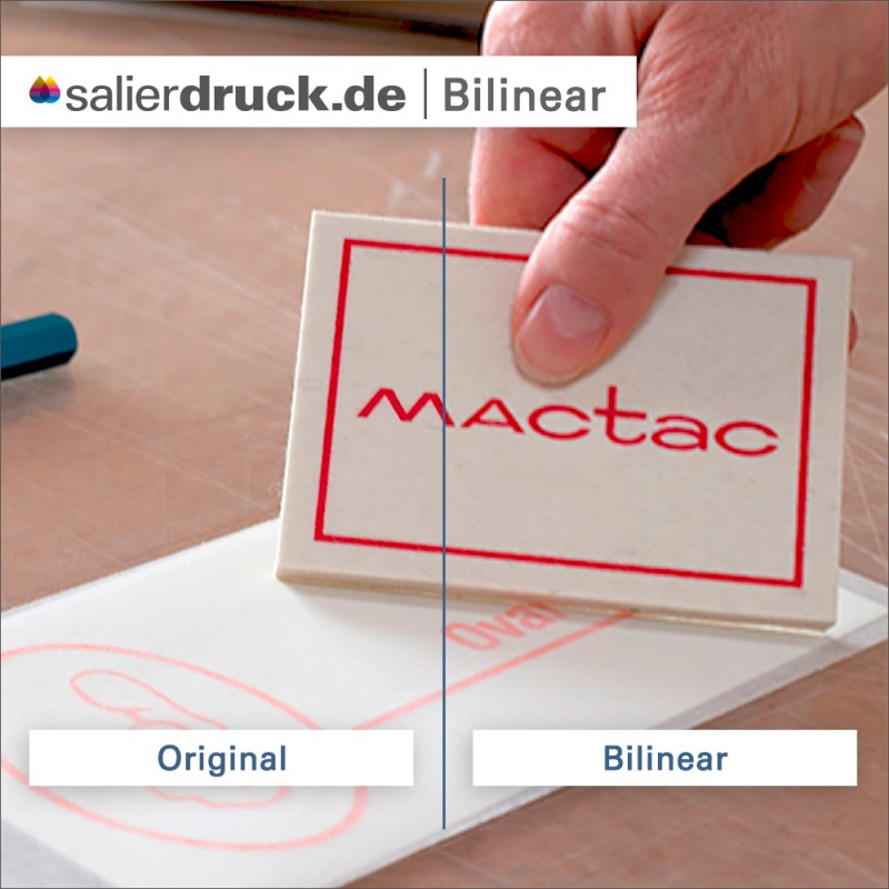 Interpolations-Methode „bilinear” – SalierDruck