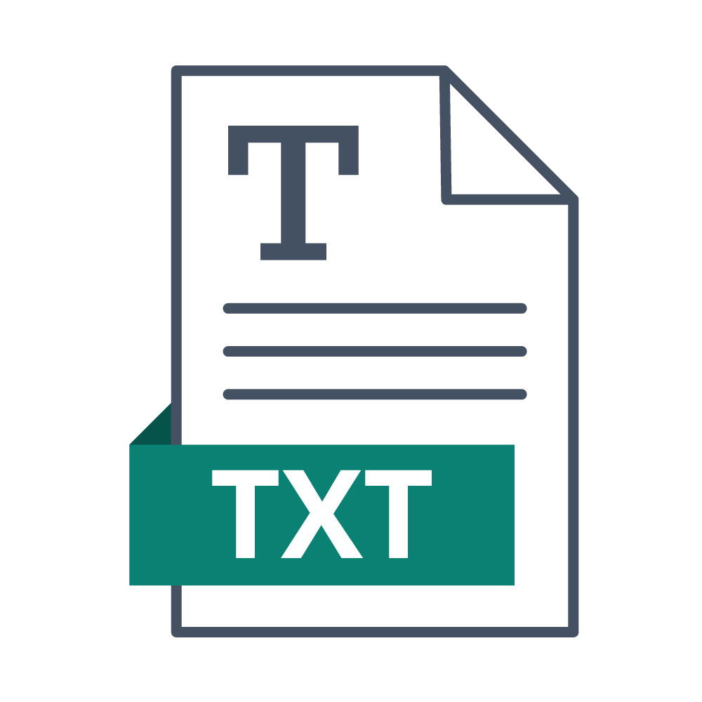 TXT Dateiformat | SalierDruck.de