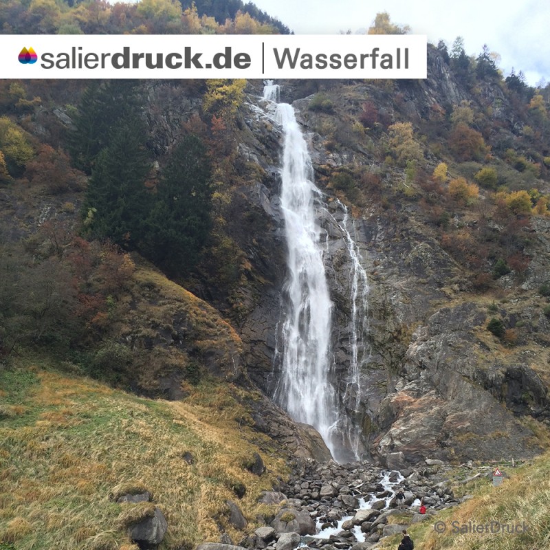 Der Wasserfall von Partschins.