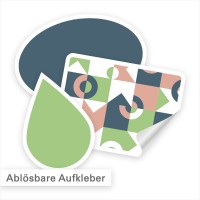 Ablösbare Aufkleber – haften fest, bis man ihn ablöst | SalierDruck.de