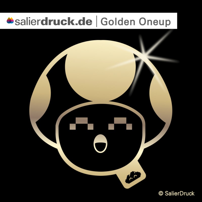 CMYK Gold – thecloudartist Oneup | SalierDruck