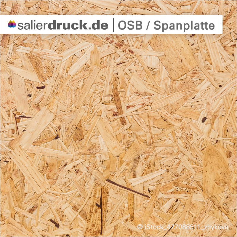 Niederenergetische raue Oberfläche - OSB - SalierDruck