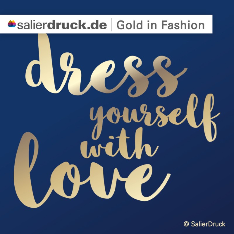 CMYK Gold in Fashion | SalierDruck