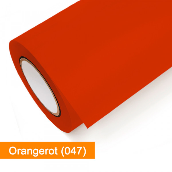 Plotterfolie Oracal - 751C-047 Orangerot - günstig bei SalierShop.de