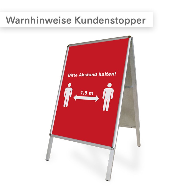 Corona Poster und Plakate | ideal für Kundenstopper | SalierDruck