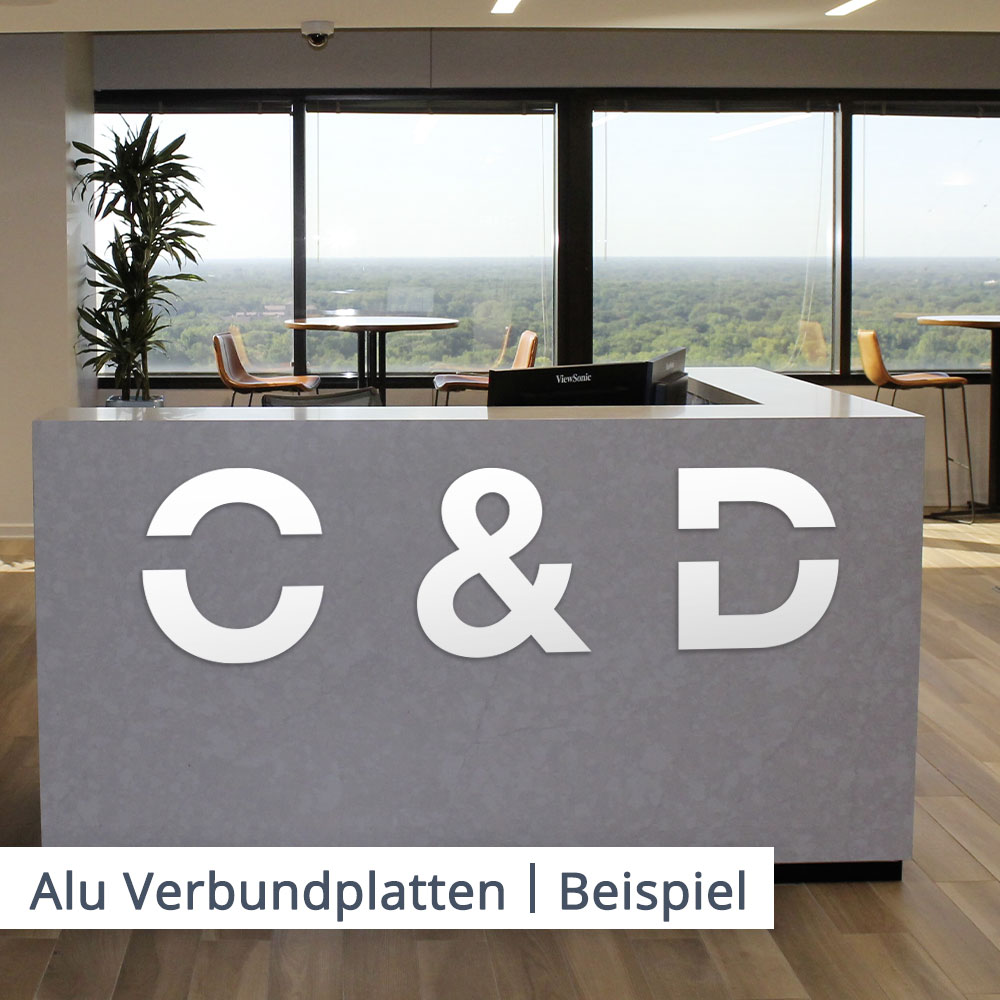 Aluminium Verbundplatten Individueller Zuschnitt Salierdruck