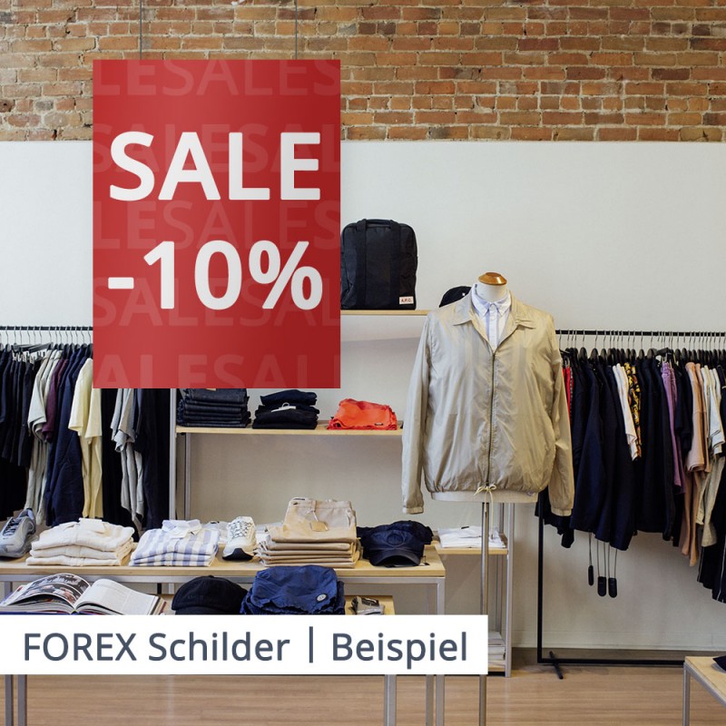 FOREX-Druck – als Werbebeispiel – SalierDruck.de