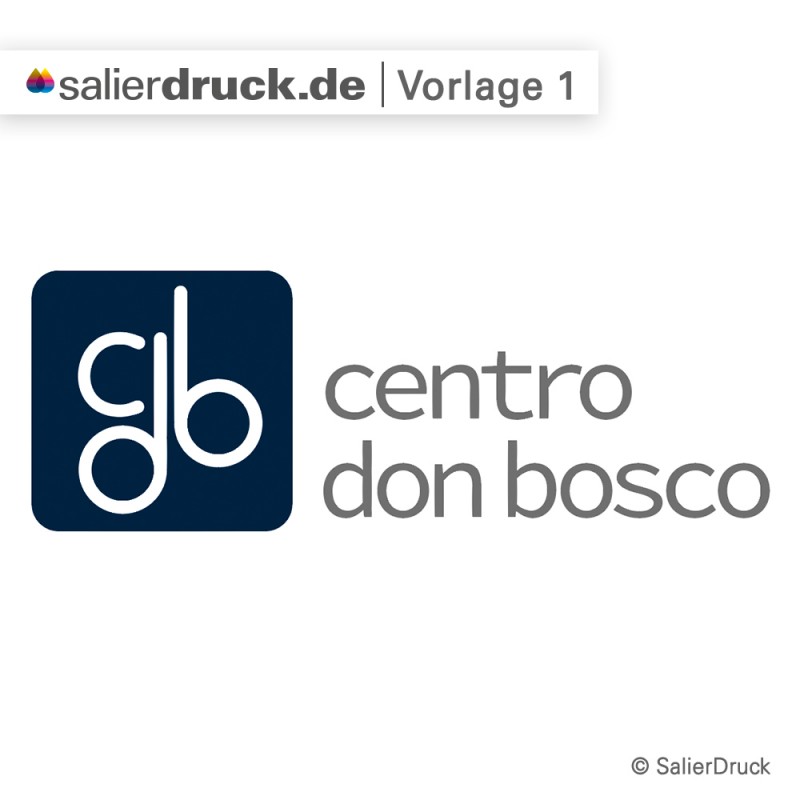 Entwurfsvorlage 1 für das Logo von ' Centro don bosco'.