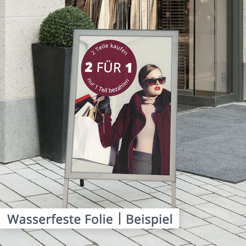 Bei der Größe sind Sie in unserem Webshop sehr flexibel. Dazu kommen attraktive Staffelpreise, egal ob individuelle Größe oder genormtes DIN Format.