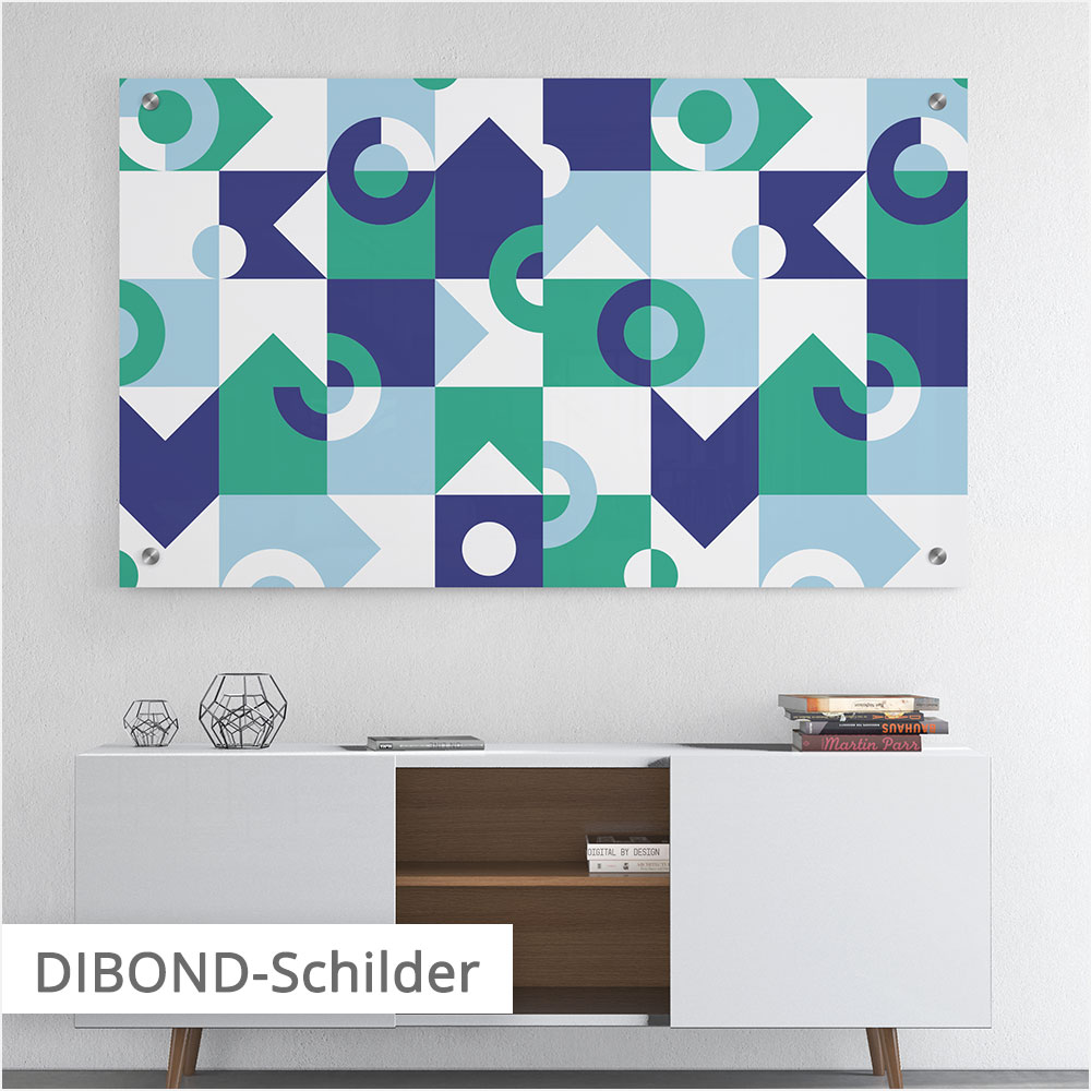 Dibond Werbeschilder Individuell Und Gunstig Salierdruck De