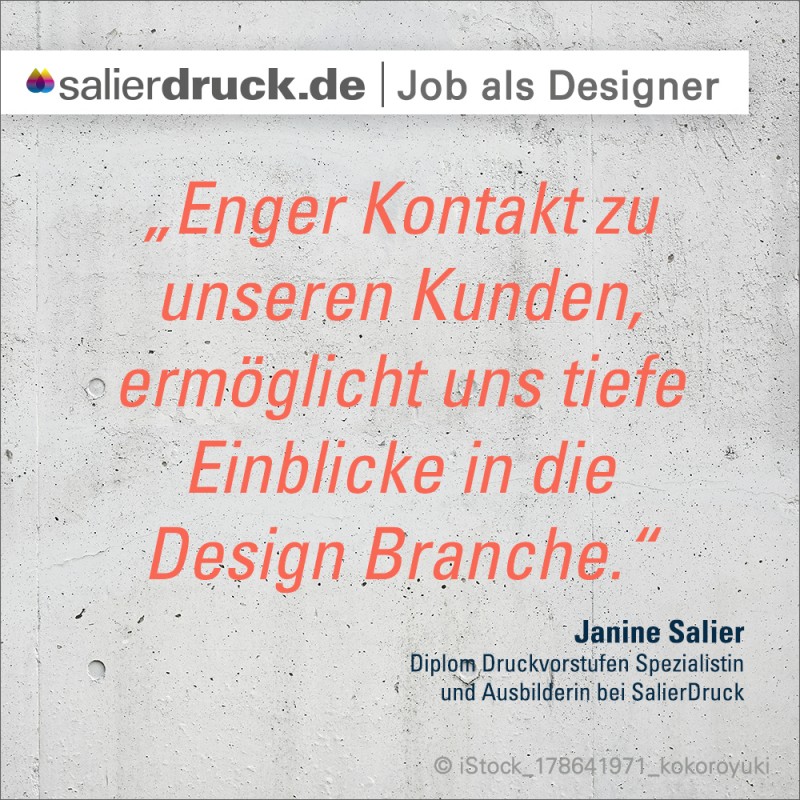 "Enger Kontakt zu unseren Kunden, ermöglicht uns tiefe Einblicke in die Design Branche."