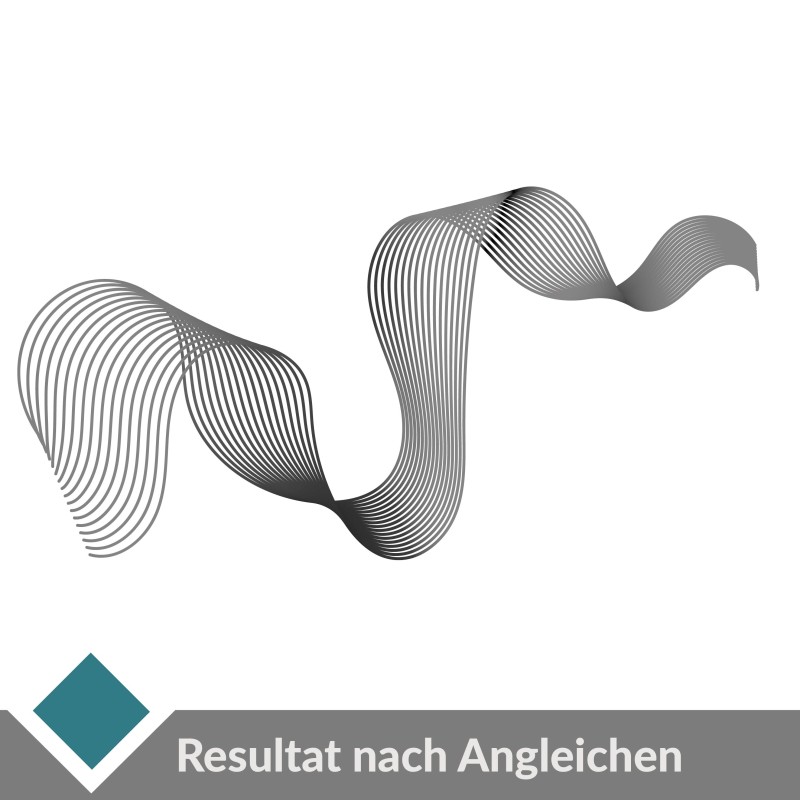 Rauch darstellen: Das Resultat nach dem Angleichen