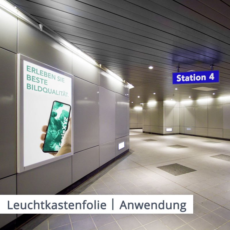 Leuchtkastenfolie – Leuchtwerbung – SalierDruck.de