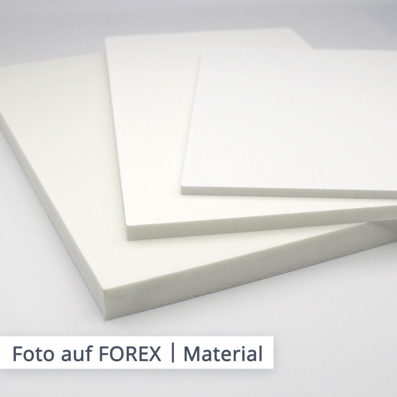 Das Grundmaterial für hochwerte FOREX Schilder mit Ihrem Foto...