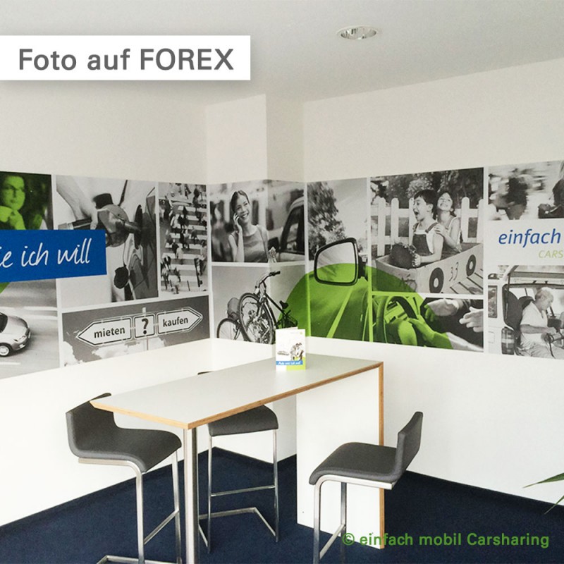 Ihr Foto auf FOREX drucken - individuell und günstig bestellen bei SalierDruck.de.