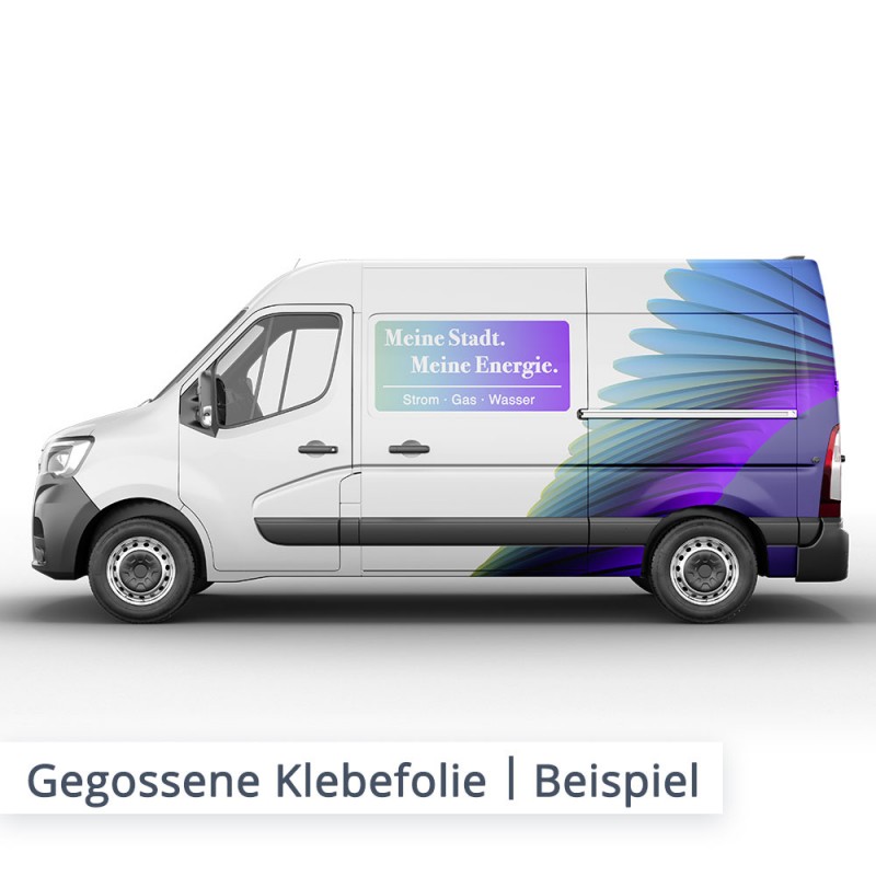 Gegossene Klebefolie – Car Wrapping – SalierDruck.de