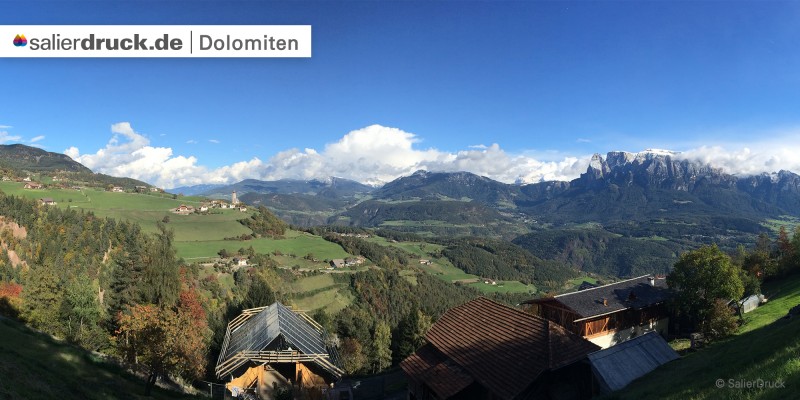 Die Gebirgsgruppe der Kalkalpen wird auch Dolomiten genannt.