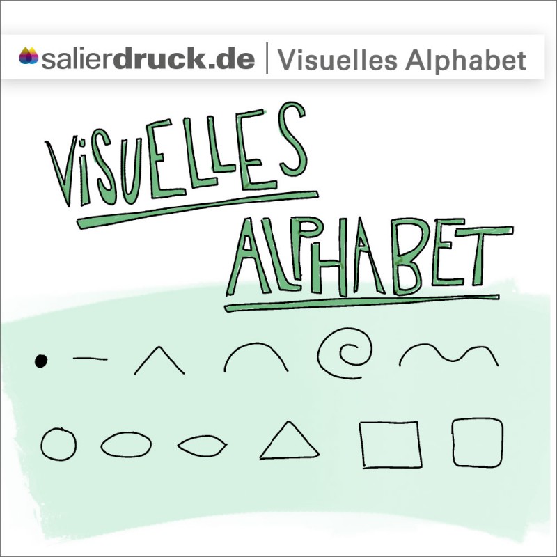 Das visuelle Alphabet als Baukasten für Sketchnotes – SalierDruck