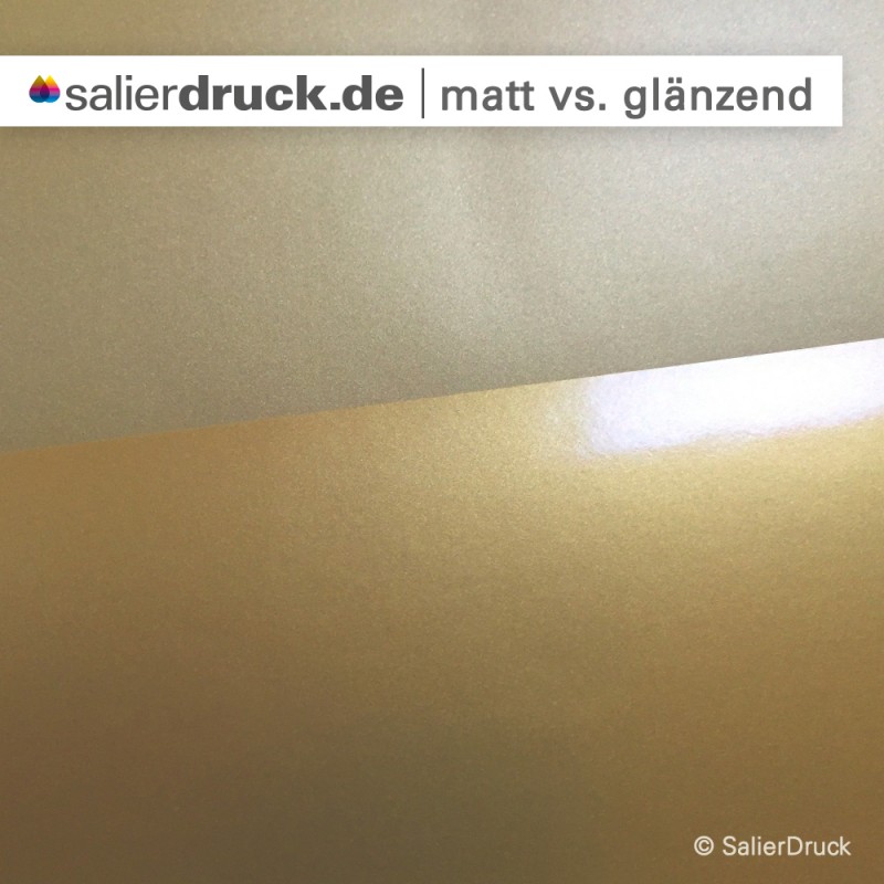 Gold-Folie bedruckbar | SalierDruck