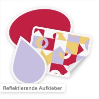 Reflektierende Aufkleber sind einfach individuell konfigurierbar | SalierDruck.de