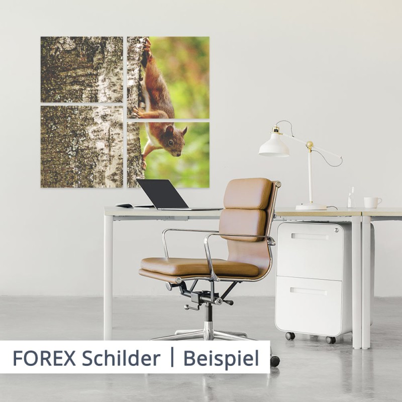 Verschönern Sie Büros, Empfangsbereiche oder Praxen mit Motiven in individuellen Designs auf FOREX. Wie wäre eine Collage hierfür?