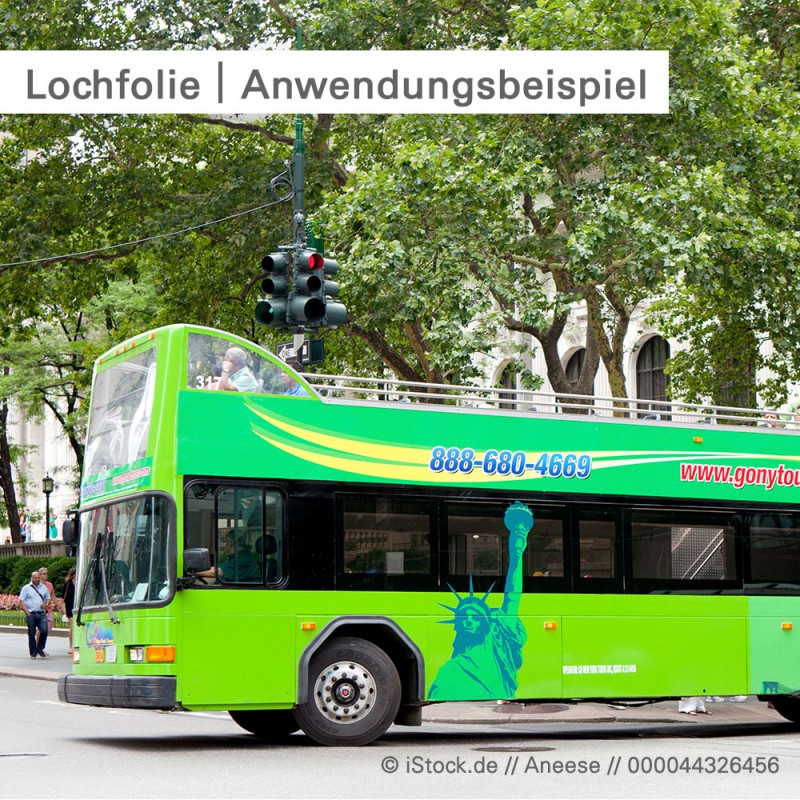 Lochfolie Window Graphics günstig bei SalierDruck.de